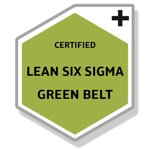 TCS Certified Lean Six Sigma Green Belt